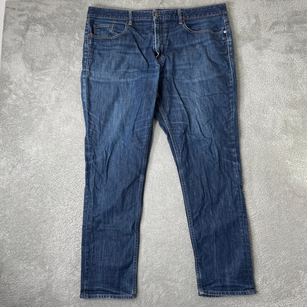 Bonobos The Blue Jean Mens 40x32 Blue Denim Straight Leg Stretch Casual